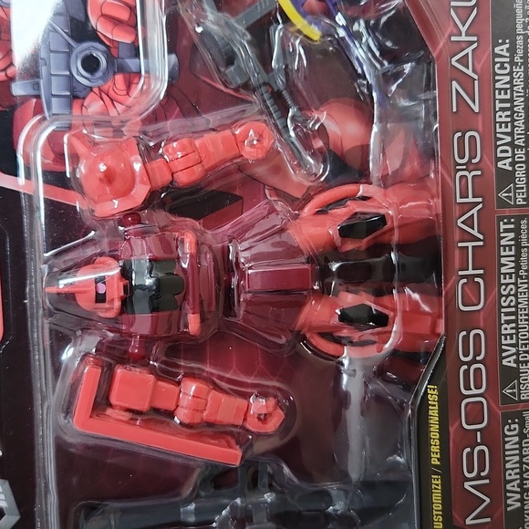 Bandai Gundam Infinity Series MS-06S Char's Zaku II 4.5 inch Figure [Brand New] - Picture 2 of 4